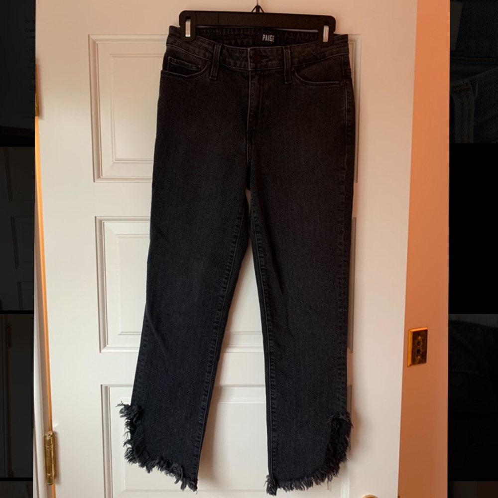 PAIGE Hoxton straight ankle jeans size 26